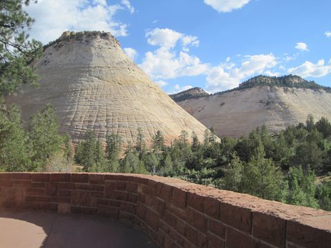 Zion–Mount Carmel Highway & Checkerboard Mesa